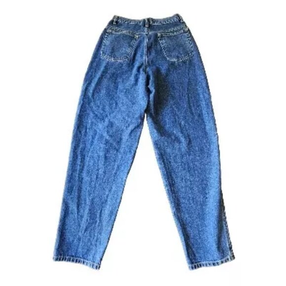 Women's Memphis Size 11/12 Blue Denim Jeans Straight 100% Cotton Medium Wash - Picture 2 of 10